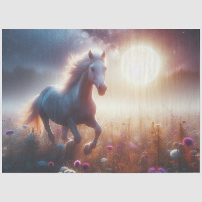 Wildflower Moonlight Tissue Paper (Front)