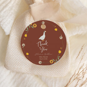 Wildflower Mother Goose Nursery Rhyme   Favour Tags