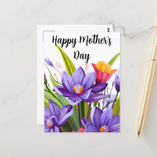  Wildflower Mother's Day  Postcard