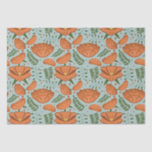 Wildflower Orange Poppy Baby Shower