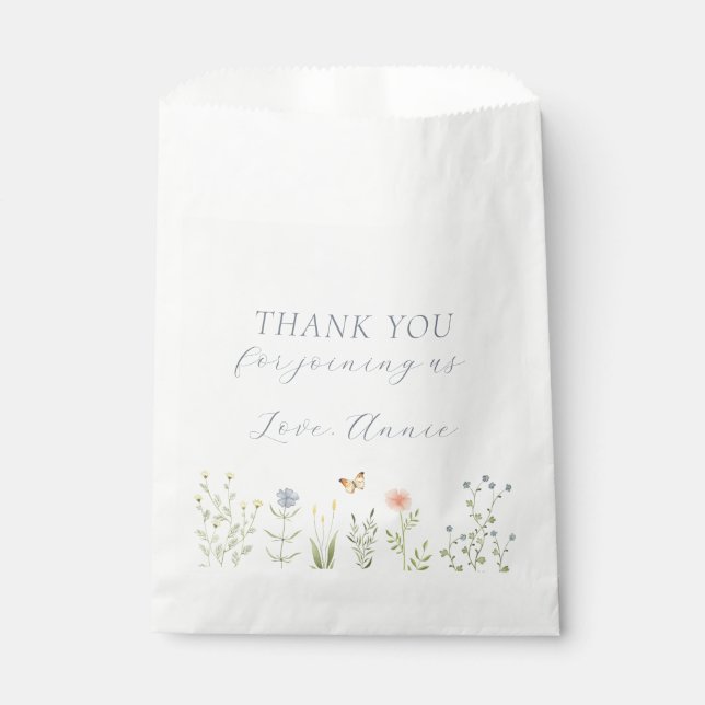Wildflower Party Favour Bag (Front)