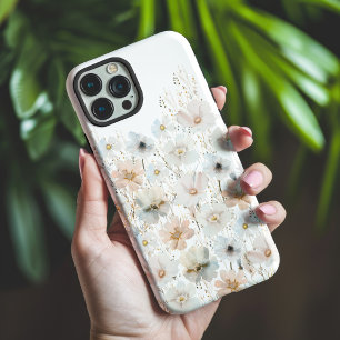 Wildflower Pattern iPhone 15 Pro Max Case