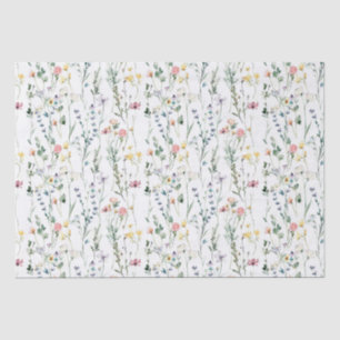 Wildflower Pattern Tissue Paper