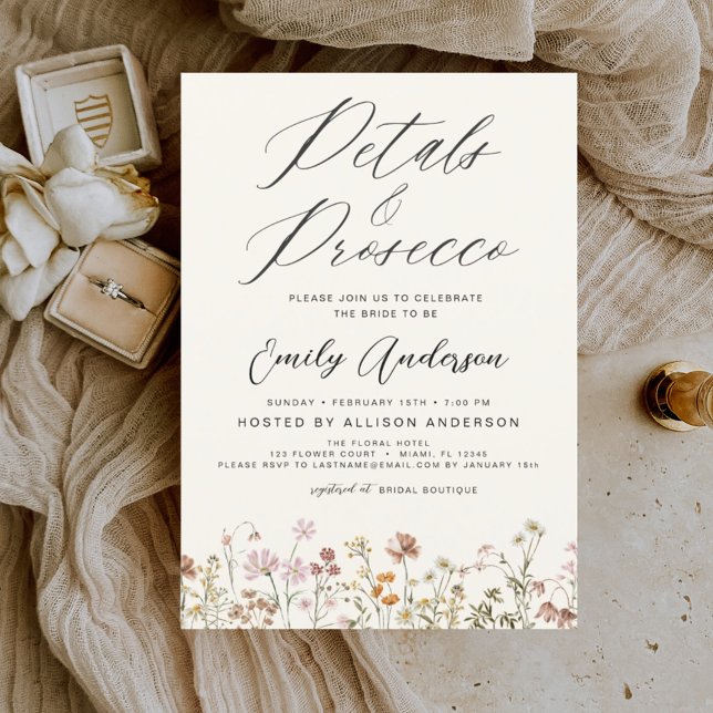 Wildflower Petals & Prosecco Bridal Shower (Creator Uploaded)