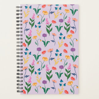 Wildflower Planner in Lavender 