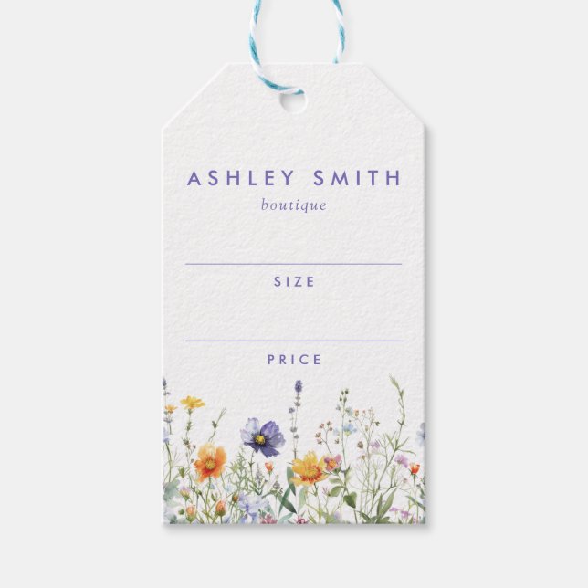 Wildflower Price Tag (Front)
