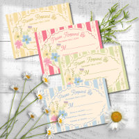 Wildflower Seed Packet Hand Drawn RSVP Response