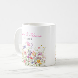 Wildflower Spring Floral Coffee Mug