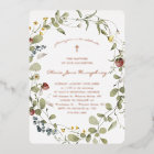 Wildflower Spring Summer Floral Baptism