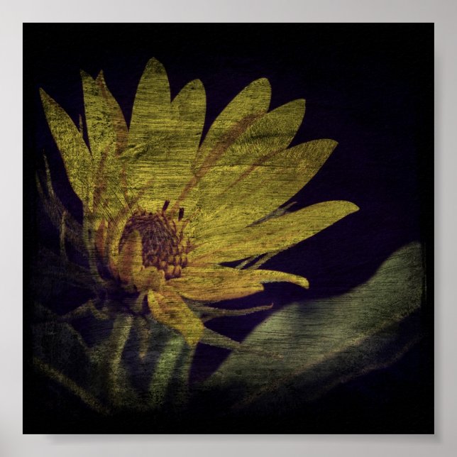 Wildflower Square Poster (Front)