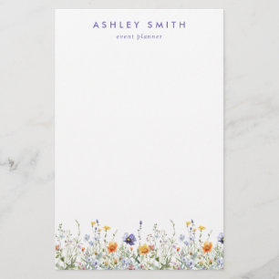 Wildflower Stationery