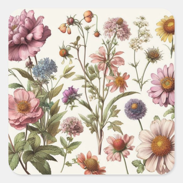 Wildflower Stickers (Front)