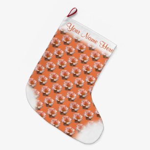 Wildflower Stocking Personalize Christmas Stocking