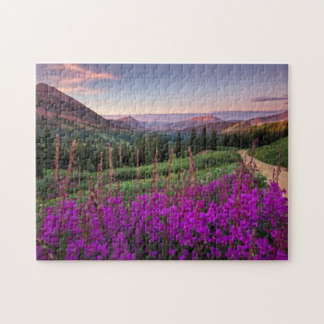 Wildflower Sunrise | Crested Butte, Colorado Jigsaw Puzzle (Horizontal)