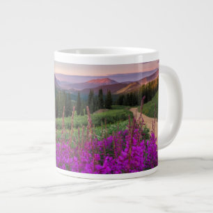 Wildflower Sunrise   Crested Butte, Colorado Large Coffee Mug