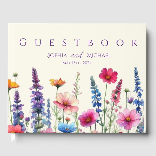 Wildflower Symphony-Guest Book (Front)