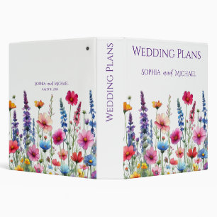 Wildflower Symphony -Wedding Plans- Binder
