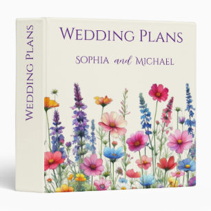 Wildflower Symphony -Wedding Plans- Binder