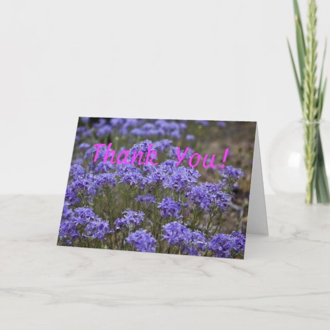 Wildflower Thank You Card 5 (Front)