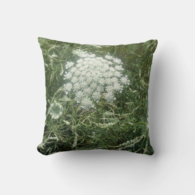 Wildflower Throw Pillow (Front)