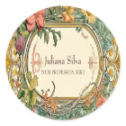 Wildflower Victorian Ornate Border 