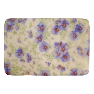 Wildflower Violet Bath Mat