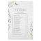 Wildflower Watercolor Floral Bridal Shower Game