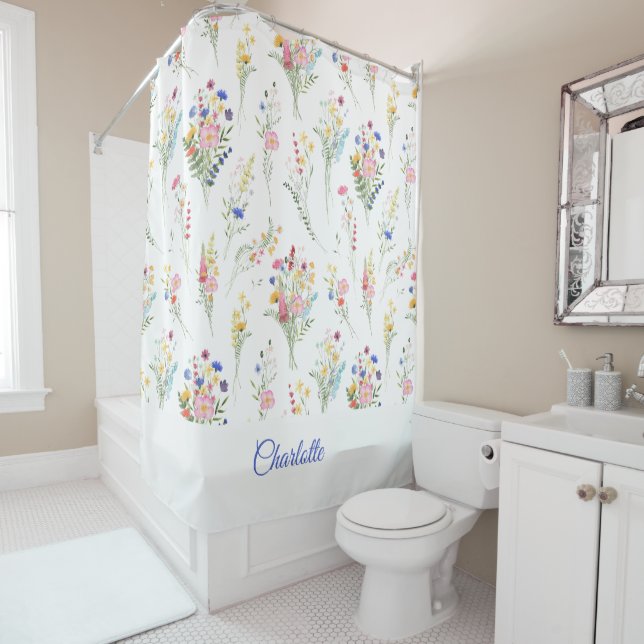  Wildflower Watercolor Floral Pattern (In Situ)