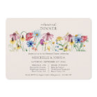 Wildflower Wedding Country Floral Rehearsal Dinner