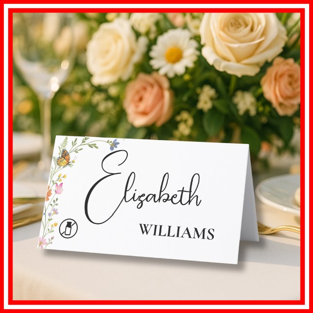 Wildflower Wedding | Dairy Free Card (Creator Uploaded)