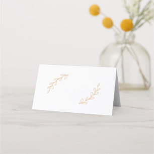 Wildflower Wedding Place Card
