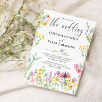 Wildflower Wedding Pretty Floral Wild Flower