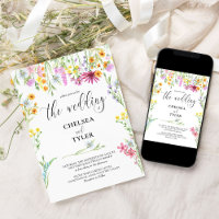 Wildflower Wedding Pretty Wild Flower Floral