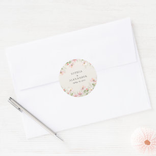 Wildflower Wedding Stickers