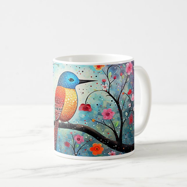 Wildflower Whimsy mug (Front Right)
