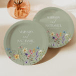 Wildflower Wild Flower Floral Garden Wedding Paper Plate<br><div class="desc">These are Wildflower Wild Flower Floral Garden Wedding Paper Plates!</div>