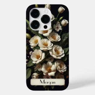 Wildflower Wreath Watercolor Personalized 3d Case-Mate iPhone 14 Pro Case