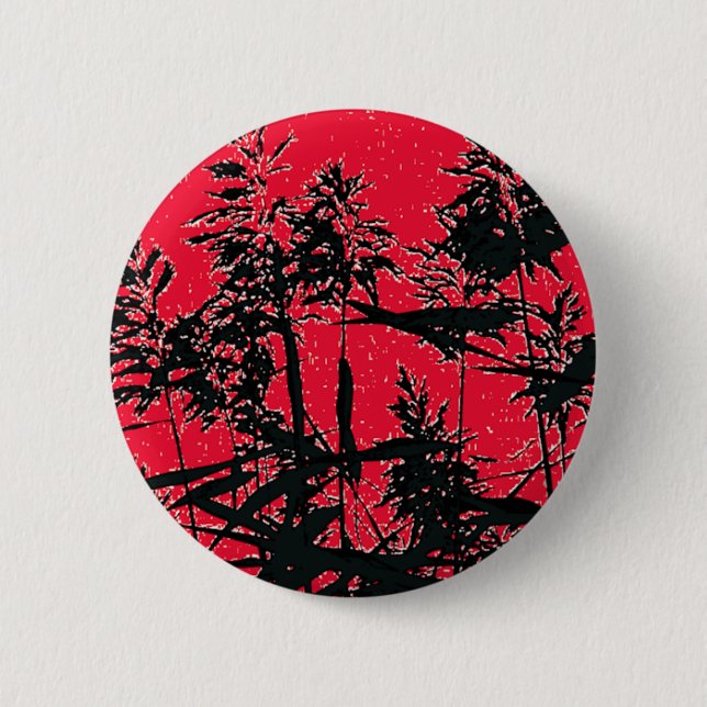 WILDFLOWERS 2 INCH ROUND BUTTON (Front)