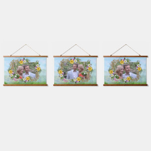 Wildflowers against a Blue Sky Hanging Tapestry
