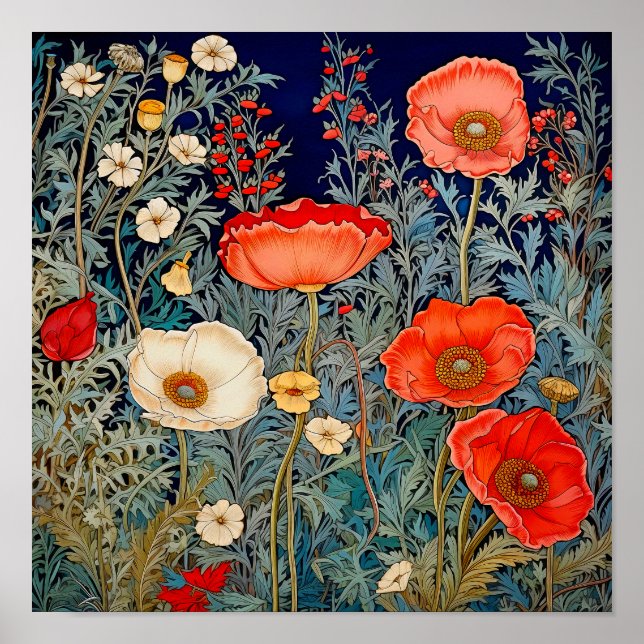 Wildflowers Art Print  (Front)