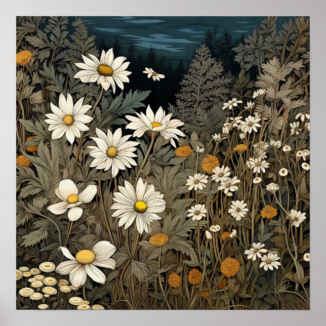 Wildflowers Art Print  (Front)