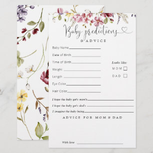 Wildflowers Baby In Bloom Predictions Advice