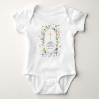 Wildflowers Baptism Boho Chic