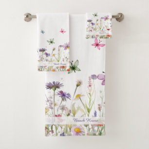 Wildflowers Beach House Towel Set