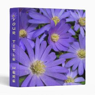 Wildflowers Binder Book Custom Daisy Recipe Book