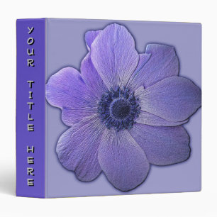 Wildflowers Binder Book - Custom Recipe Book