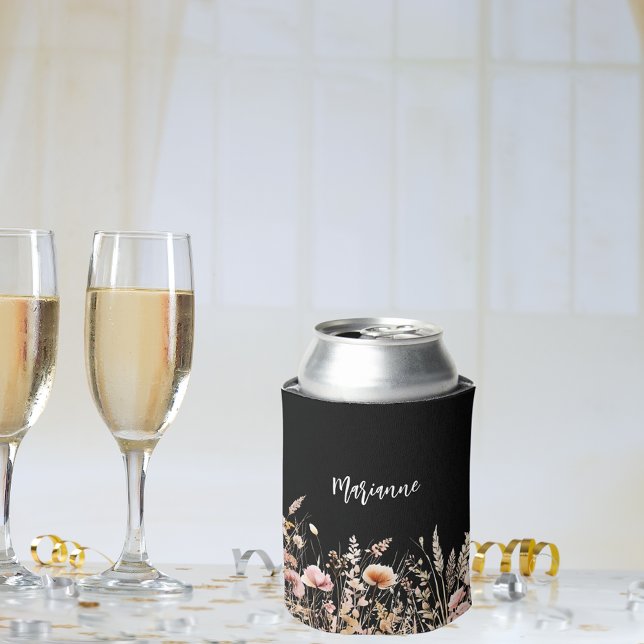 Wildflowers black custom name script can cooler (Creator Uploaded)