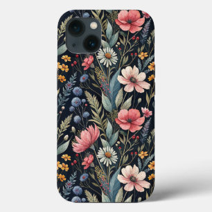 Wildflowers Botanical Inspiration  iPhone 13 Case