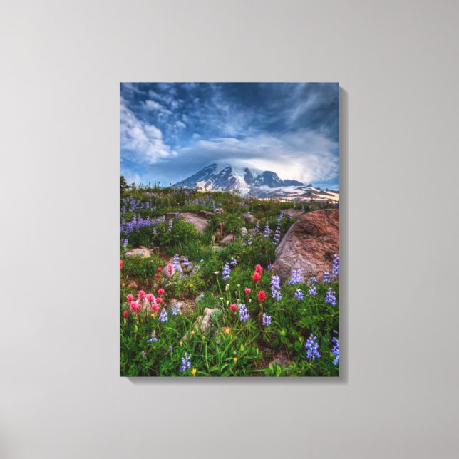 Wildflowers Canvas Print (Front)