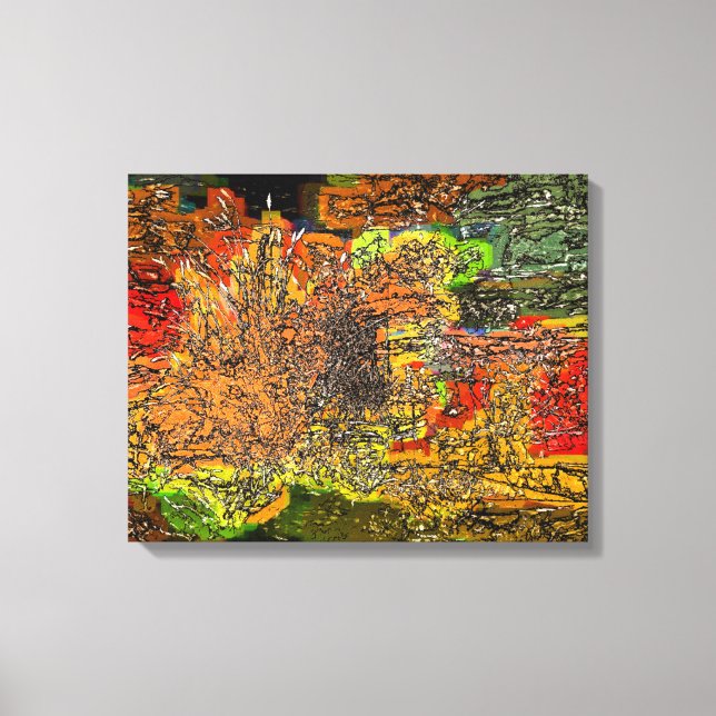 WILDFLOWERS CANVAS PRINT (Front)